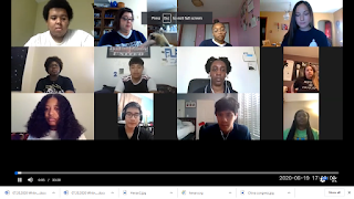 Online format of KickStart Orientation
