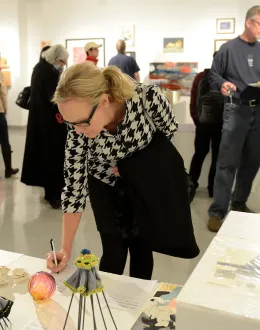 The UIS Visual Arts Gallery Presents: The 2023 Annual Silent Auction & Benefit