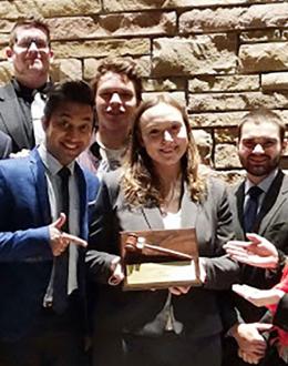 UIS Mock Trial Club finishes fifth at the 2018 Jayhawk Invitational