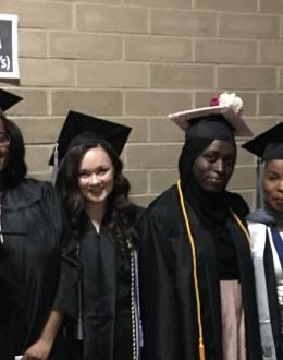 SOA faculty member Tiffani Saunders receives the Star Staff / Faculty award