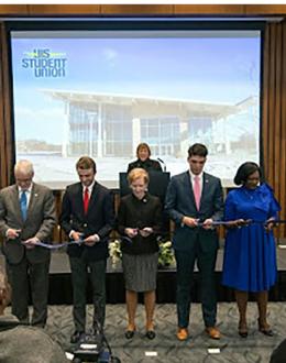 University of Illinois Springfield cuts ribbon on new $21.75 million Student Union Building