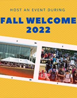 Host a Fall Welcome Activity