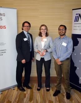 UIS student Natalie Kerr wins the first Falling Walls Lab Illinois Competition