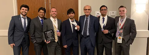 UIS students win awards from the International Society for Advancement of Management competition