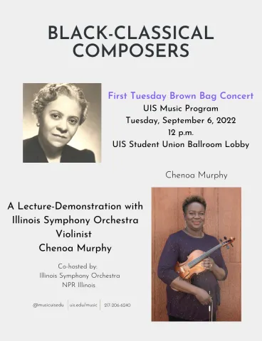 UIS Music Program Presents Black Classical Composers