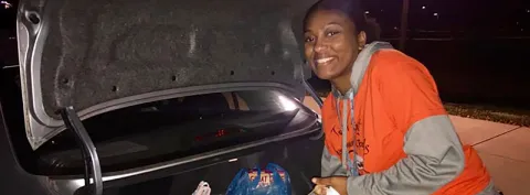 UIS students collect 18,095 pounds of food to help fight hunger on Halloween night