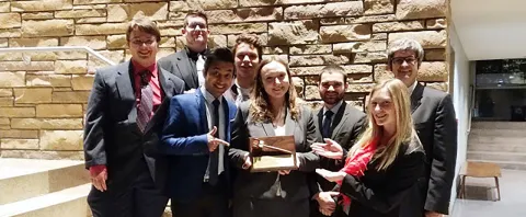 UIS Mock Trial Club finishes fifth at the 2018 Jayhawk Invitational