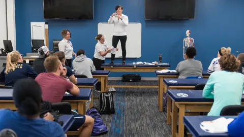 UIS Master of Athletic Training Program earns national accreditation