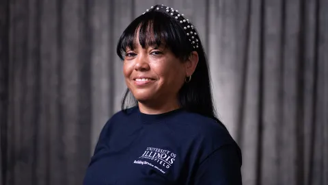 Yokasty Owens named the UIS Employee of the Month for May 2022