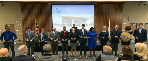 University of Illinois Springfield cuts ribbon on new $21.75 million Student Union Building