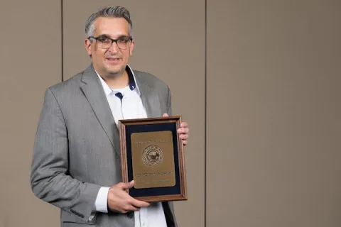 Associate Professor of Political Science Richard Gilman-Opalsky named the University Scholar
